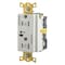 Hubbell Wiring Device-Kellems Straight Blade Receptacle, 5-15R, 15 A, 125V AC, 2 Pole, 3 Wire, Grounded HBL5262RFC2W - alternate 1